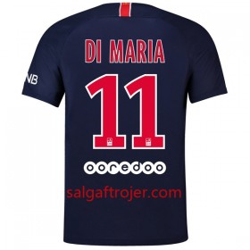 Paris Saint-Germain Fodboldtrøjer Di Maria 11 Hjemmebanesæt 2018/19 Kort ærmer